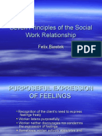 Seven Principles of The Social Work Relationship