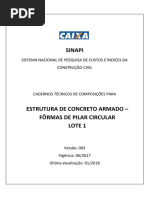 SINAPI CT LOTE1 FORMA PILAR CIRCULAR v003 PDF