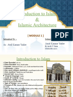 Introduction To Islam & Islamic Architecture