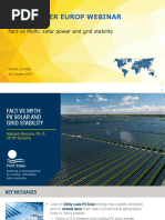 First Solar PV Solar and Grid Stability Webinar SolarPower Europe Oct 26 2017