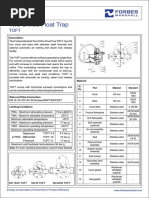 Two Orifice Float Trap: Description