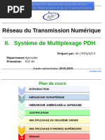 Réseau Du Transmission Numérique: II. Système de Multiplexage PDH