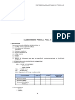 Silabo de Derecho Procesal Penal Iii Unt