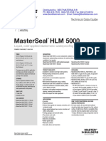 Basf Masterseal HLM 5000 Tds