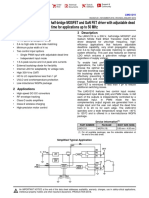 Lmg1210 200-V, 1.5-A, 3-A Half-Bridge Mosfet and Gan Fet Driver With Adjustable Dead Time For Applications Up To 50 MHZ