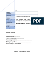 Modelo TMP Dirección Estratégica