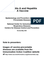 Hepatitis A and Hepatitis A Vaccine