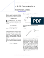 Generador de DC Compuesto y Serie