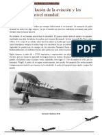 Historia y Evolución de La Aviación y Los Aeropuertos A Nivel Mundial