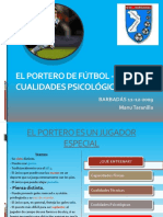 El Portero de Fútbol Cualidades Psicológicas de Manu Taranilla