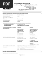 Hoja de Seguridad Fuel Oil 4 (Coesgen)