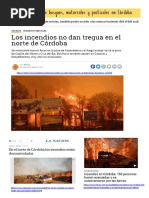 INCENDIOS EN CÓRDOBA - Secuencia Didáctica