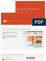 Le Damos La Bienvenida A PowerPoint