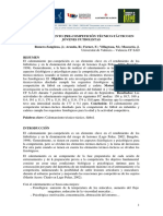 El Calentamiento de Precompeticion Tecnico Tactico en Jovenes Futbolistas de Romero, Aranda y Former