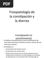 Diarreas y Constipacion