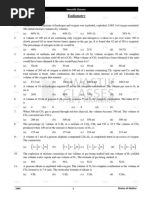 Eudiometry Problems 