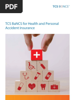 Tcs Bancs For Health and Personal Accident Insurance