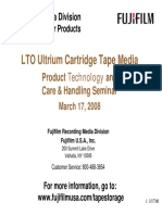 Fujifilm LTO Ultrium Seminar