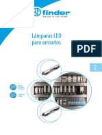 Finder Lampras Panel LUMINARIAS S7LES