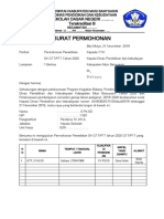 Surat Permohonan SK GTT 2020