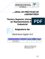 Manual de Prácticas de Electrónica Digital (Mantto Industrial)