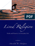 Meredith B. McGuire - Lived Religion - Faith and Practice in Everyday Life-Oxford University Press (2008) PDF