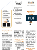 Triptico Manipulación Manual de Cargas - Corregido