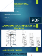 Andamios y Plataformas de Trabajo