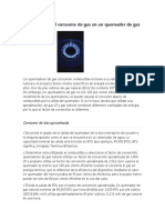 Cómo Calcular El Consumo de Gas en Un Quemador de Gas