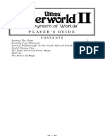 Ultima Underworld II - Manual PDF