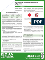 Inventario de Sustancias Utilizadas en Litografia y Tipografia