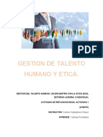 Actividades de Reflexión Inicia1 GESTION HUMANA