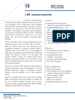 High Performance RF Antenna Material: Features