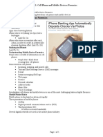 Chapter 12: Cell Phone and Mobile Devices Forensics: Objectives