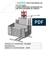 Manuale CAME PT1600T PDF