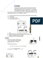 Design of Combined Footing