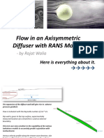 Axisymmetric Diffuser