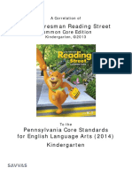 Pa Core 2014 Reading Street CC 2013 Grade K Final