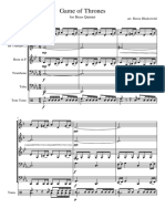 Idoc - Pub - Game of Thrones Brass Quintet PDF