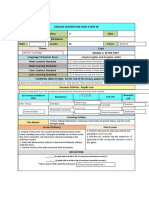 ENGLISH LESSON PLAN YEAR 4 24hb Feb