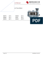 Installation & Operation Manual. BiRotor Plus Positive Displacement Flow Meter B27X (3) B30X (6) B28X (4) B31X (8) B29X (6) B32X (10)