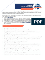 Marketing Interview Questions PDF