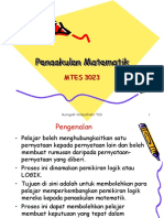 Penaakulan Matematik - Pengenalan (Baru)