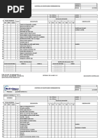 Formato Control Inventario de Herramientas