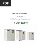 VFD300 Series Frequency Inverte User Manualv1.2 PDF