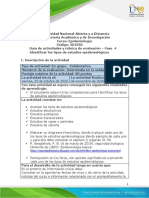 Fase 4 Identificar Los Ttipos de Estudio Epidemiológicos PDF