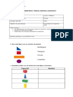 Evaluacion Matematicas Segundo Basico Figuras Patrones y Secuencias