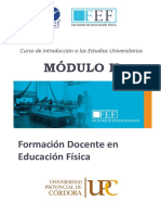 Formación Docente en Educación Física