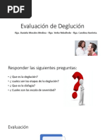 Evaluación de Deglución