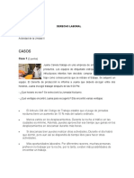 Derecho Laboral Actividades Unidad 2